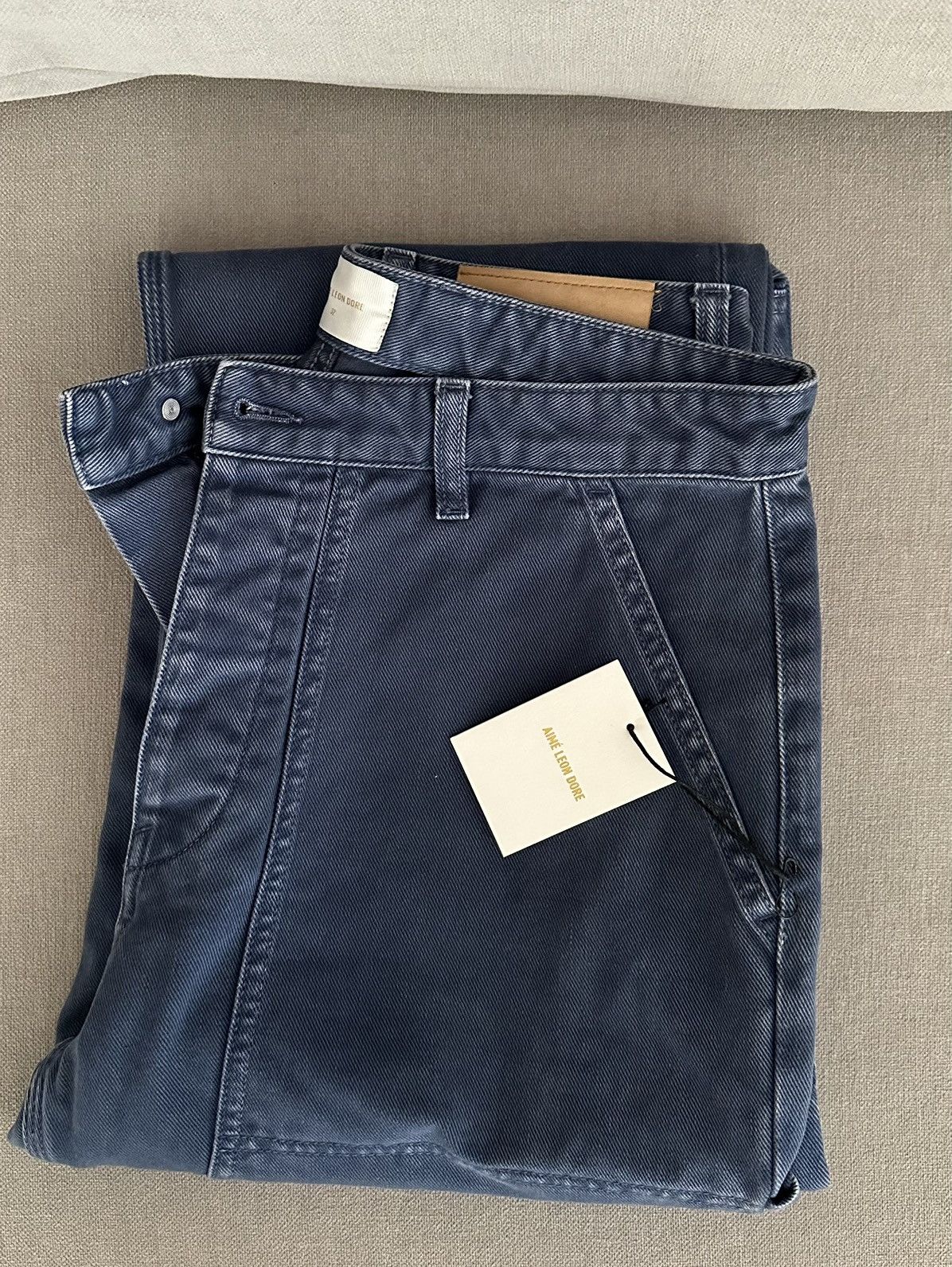 Aime Leon Dore Aime Leon Dore Double Knee Indigo Size US 32 / EU 48 - 5 Thumbnail
