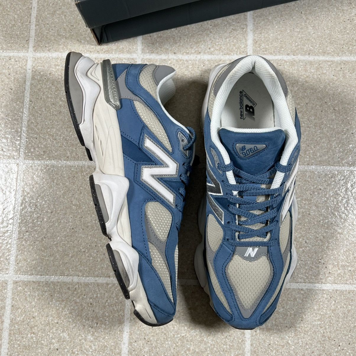 New Balance New Balance 9060CTC Blue White Gray Men's Sneakers Sz 12 Size US 12 / EU 45 - 3 Thumbnail