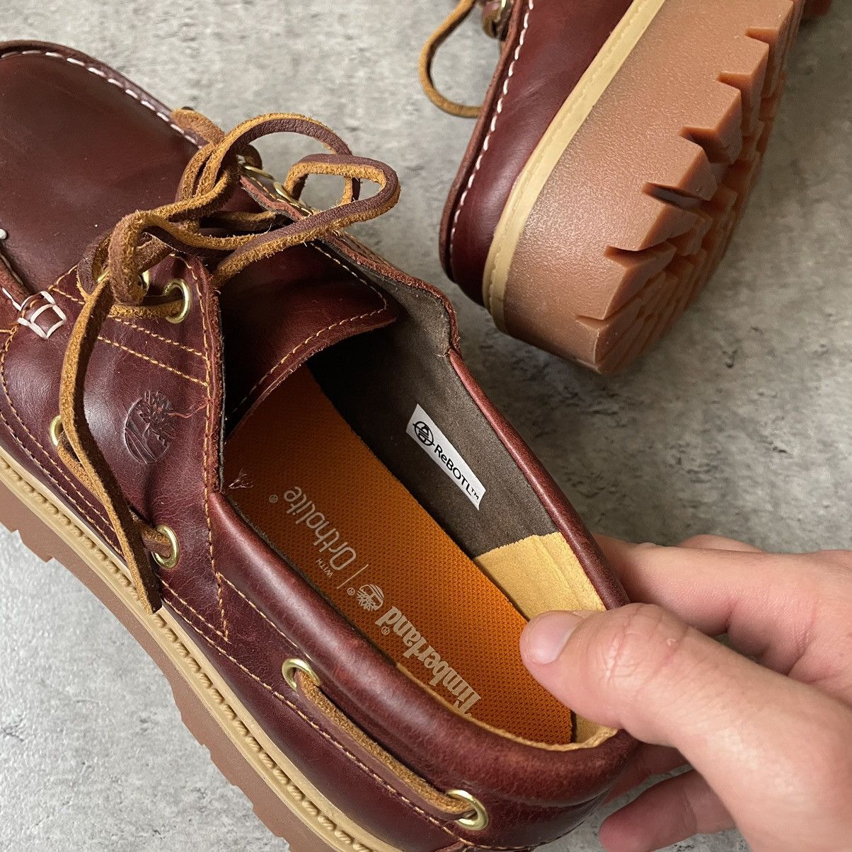 Timberland Timberland Stone Street Loafers 3Eye Boat Size US 8 / IT 38 - 6 Thumbnail