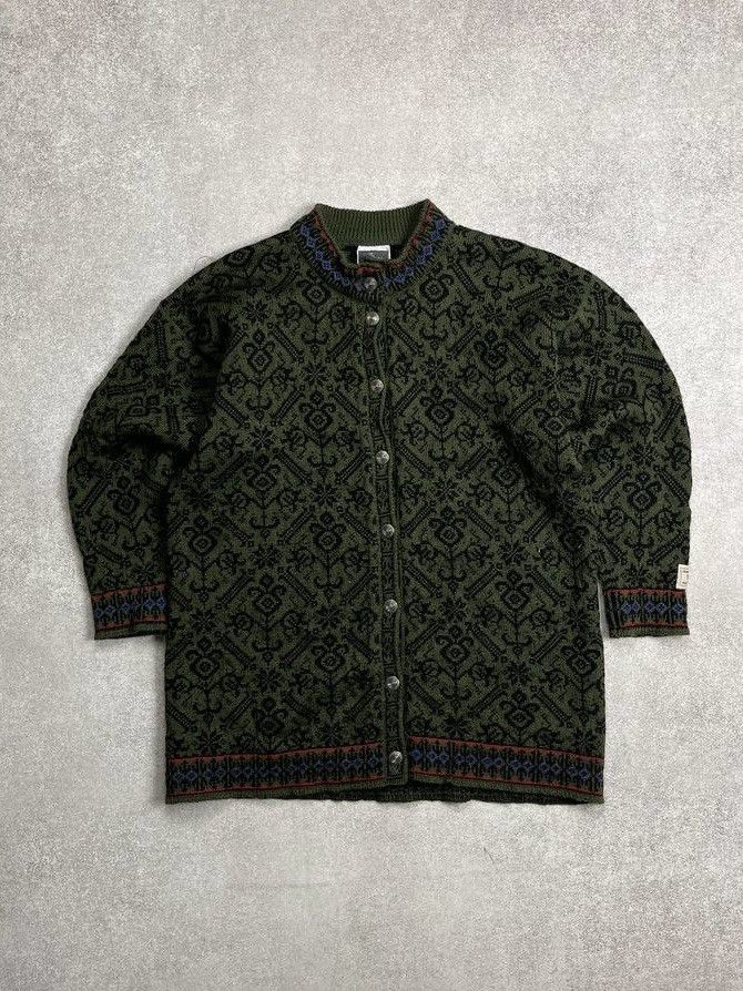 Dale Of Norway × Vintage VINTAGE DALE OF NORWAY KNIT CARDIGAN SWEATER Y2K WOOL M Size US M / EU 48-50 / 2 - 1 Thumbnail