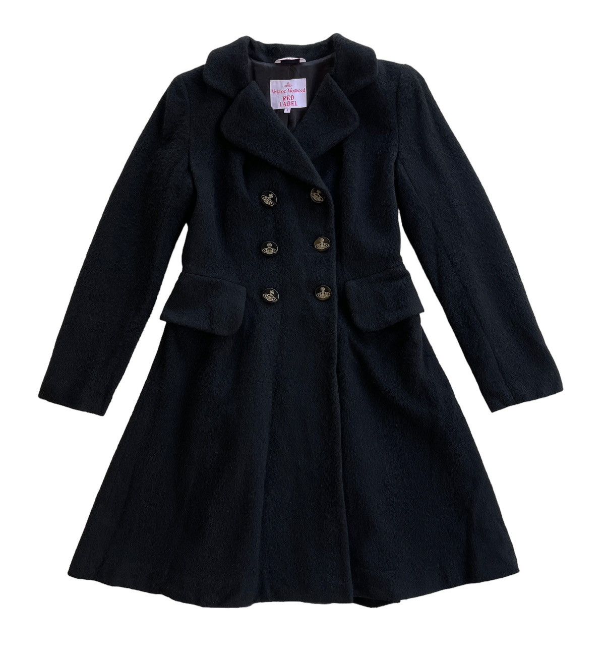 Vivienne Westwood Vivienne Westwood Black Cashmere Longcoat Size M / US 6-8 / IT 42-44 - 2 Thumbnail