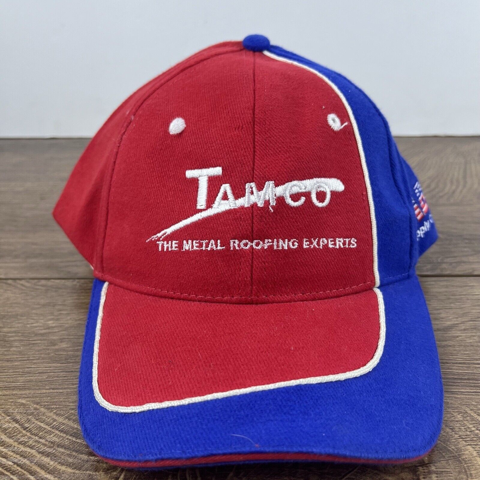 Other TAMCO Hat Tamco Blue Red Adjustable Hat Red Hat Adjustable R Size ONE SIZE - 3 Thumbnail