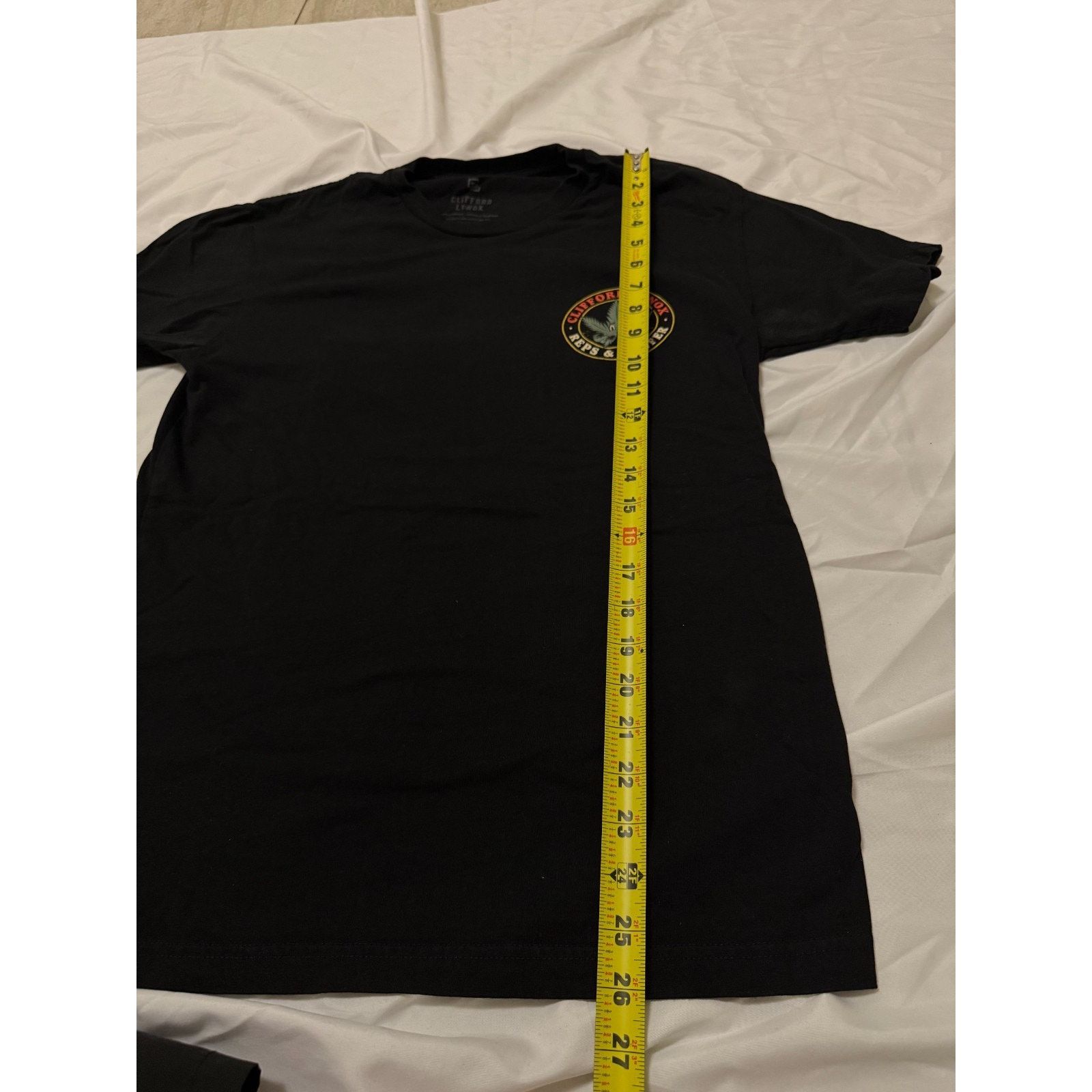 & Other Stories Clifford Lenox reps & reefer black tee men's medium Size US M / EU 48-50 / 2 - 2 Thumbnail
