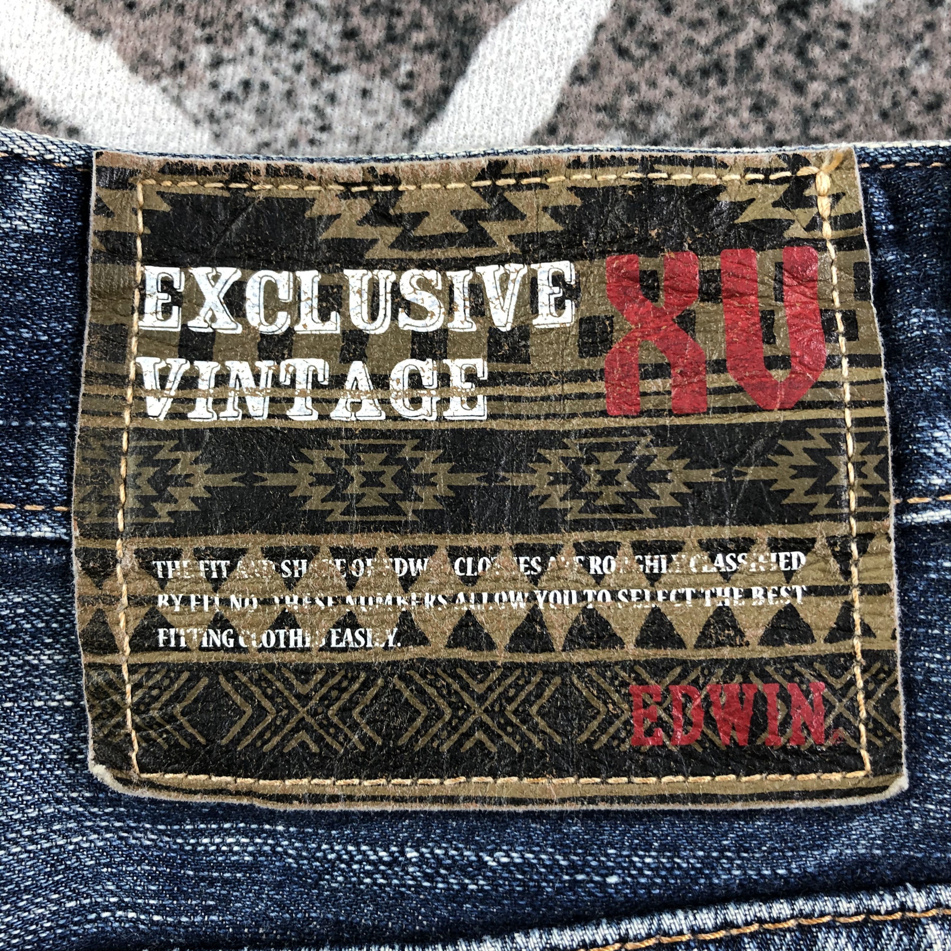 Edwin Edwin XV Jeans Distressed Flare Denim KJ1710 Size US 28 / EU 44 - 5 Thumbnail