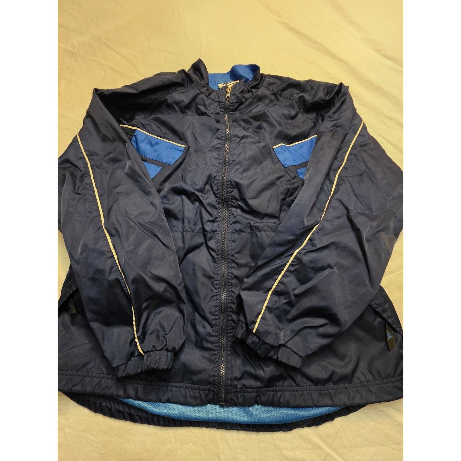 Adidas Adidas Vintage Men’s Zip Up Blue Size Medium Track Jacket Size US M / EU 48-50 / 2 - 1 Thumbnail