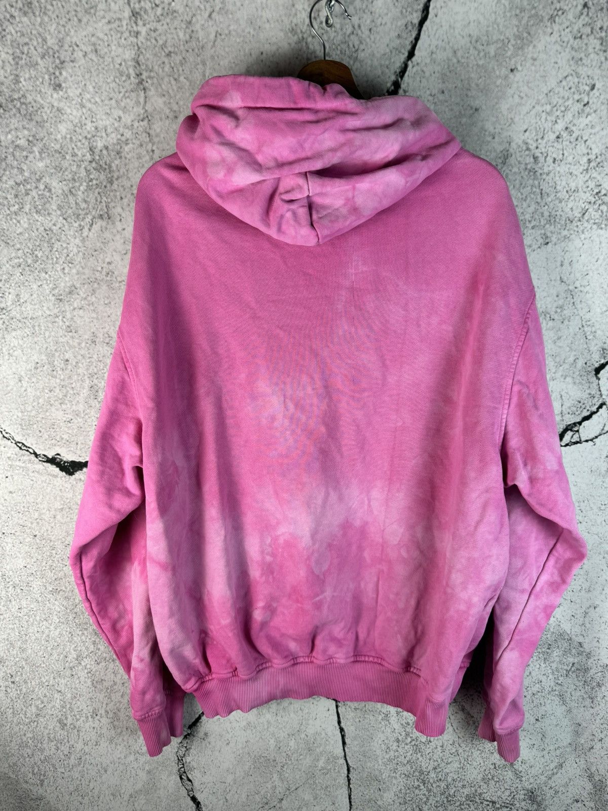 FAVELA Favela Clothing Pink Dyed Boxy Hoodie XL Size US M / EU 48-50 / 2 - 2 Thumbnail