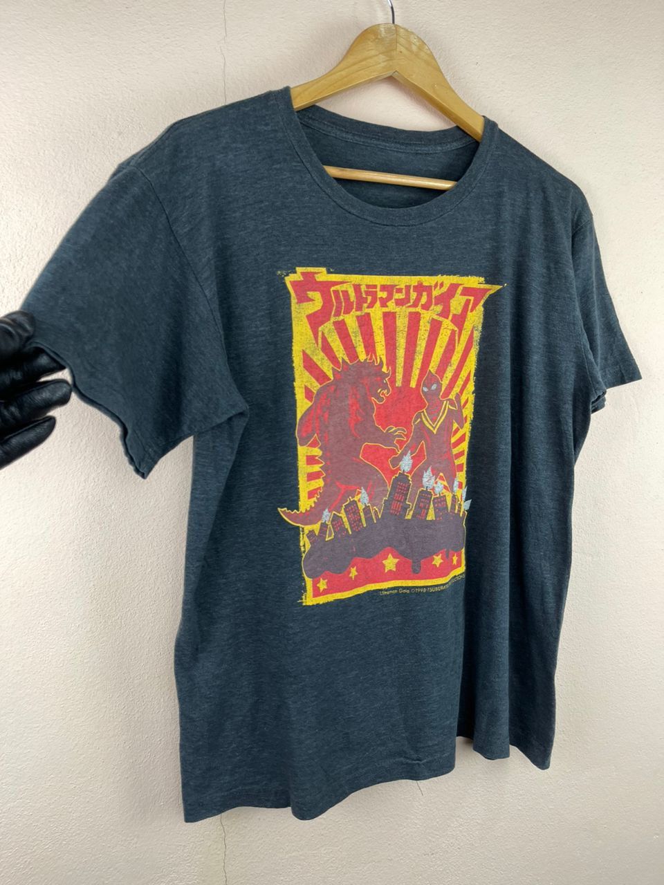 Cartoon Network × Vintage Vintage 90s Ultraman Gaia Movie Tee Size US M / EU 48-50 / 2 - 6 Thumbnail
