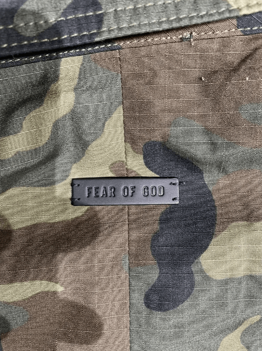 Fear of God FEAR OF GOD Green Camo Military Coat Size US L / EU 52-54 / 3 - 4 Thumbnail