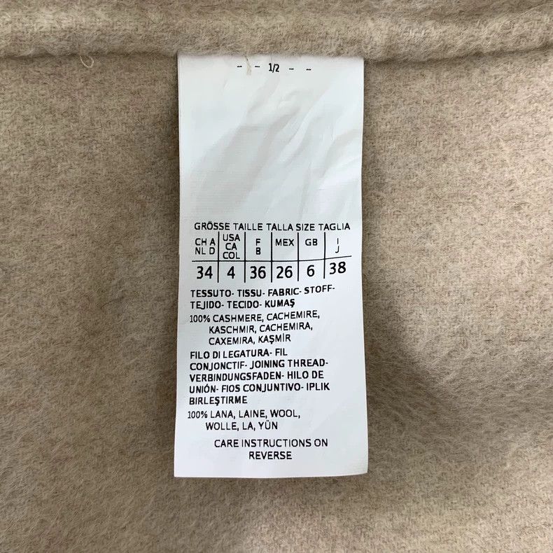 Max Mara Max Mara Brown cashmere hooded belted bathrobe coat Size S / US 4 / IT 40 - 6 Thumbnail