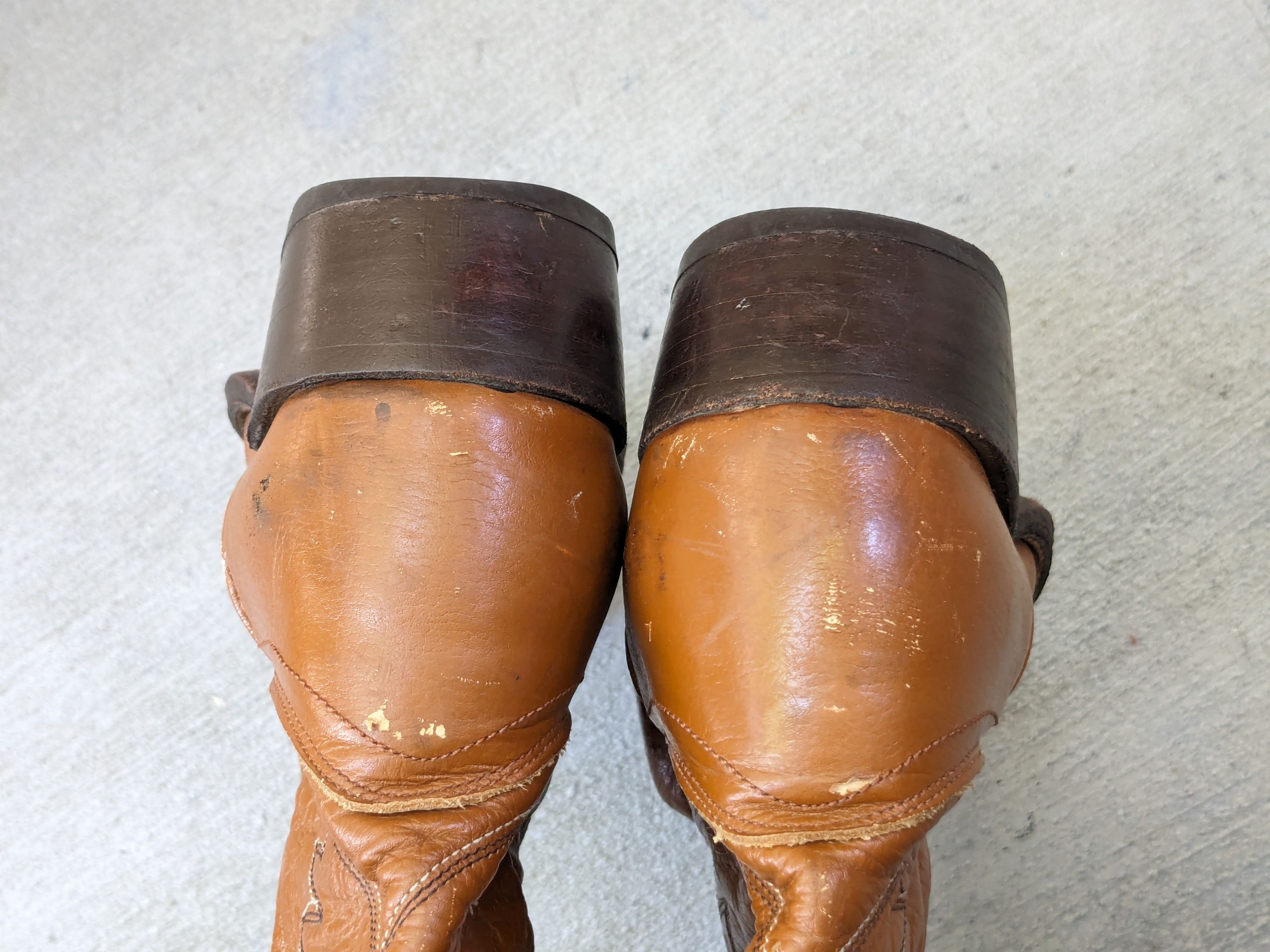 Genuine Leather Dan Post Cowboy Boots Brown Leather 8 Western Botas Size US 8 / EU 41 - 16 Thumbnail