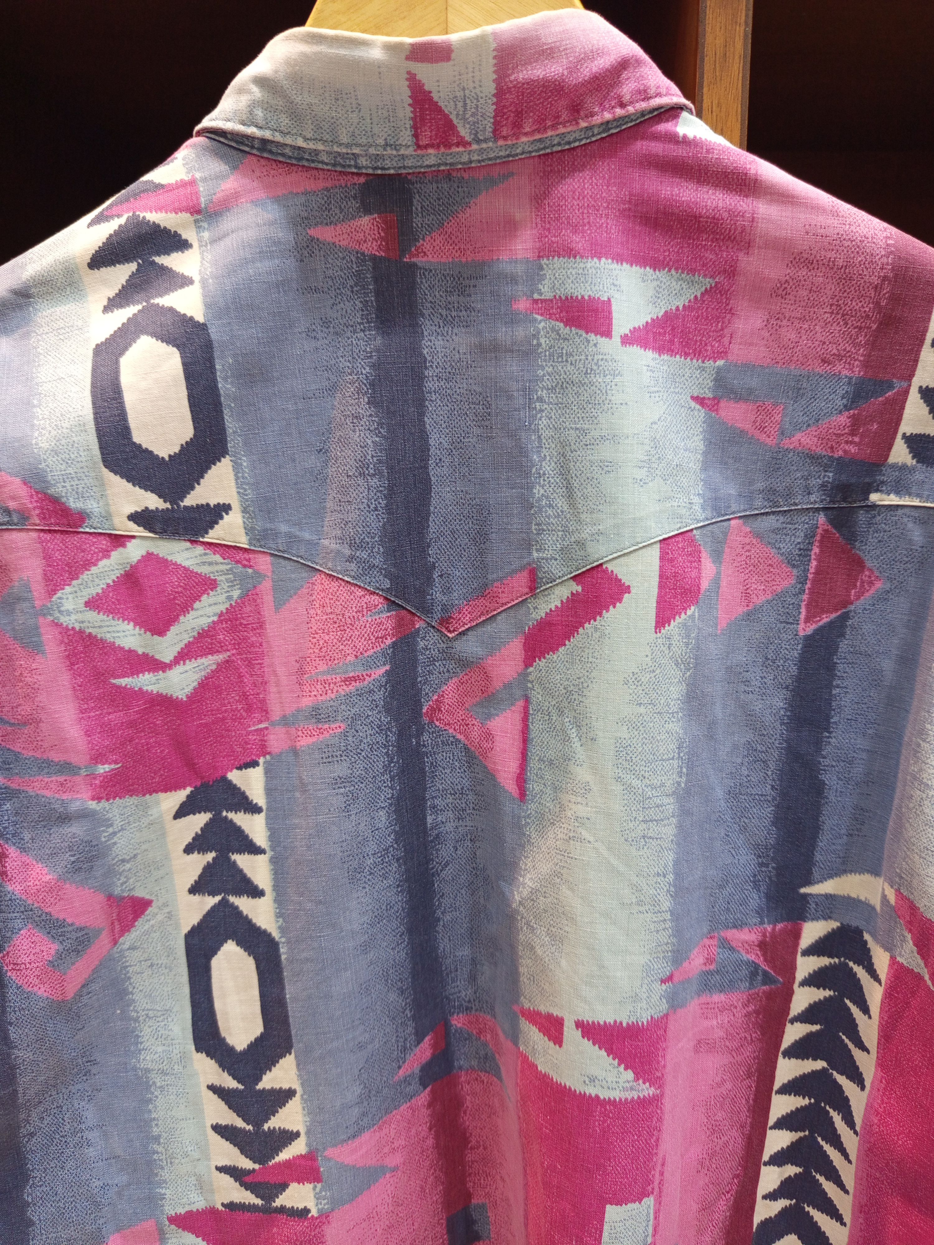 Wrangler Vintage Wrangler Cowboy Cut Southwestern Shirt 90s Size US XL / EU 56 / 4 - 7 Thumbnail