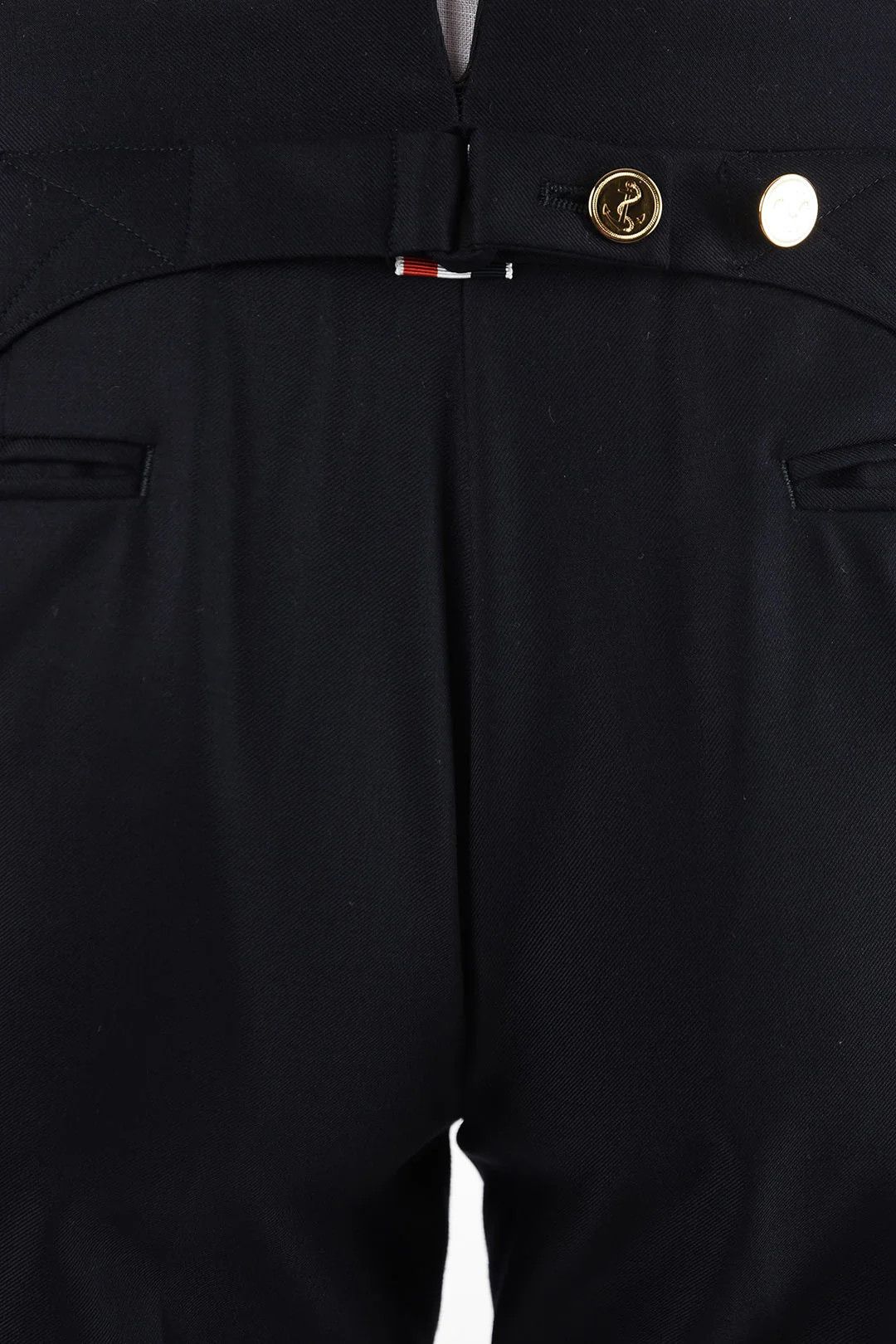 Thom Browne og1mm0426 Wool Pant in Blue Size US 30 / EU 46 - 5 Thumbnail