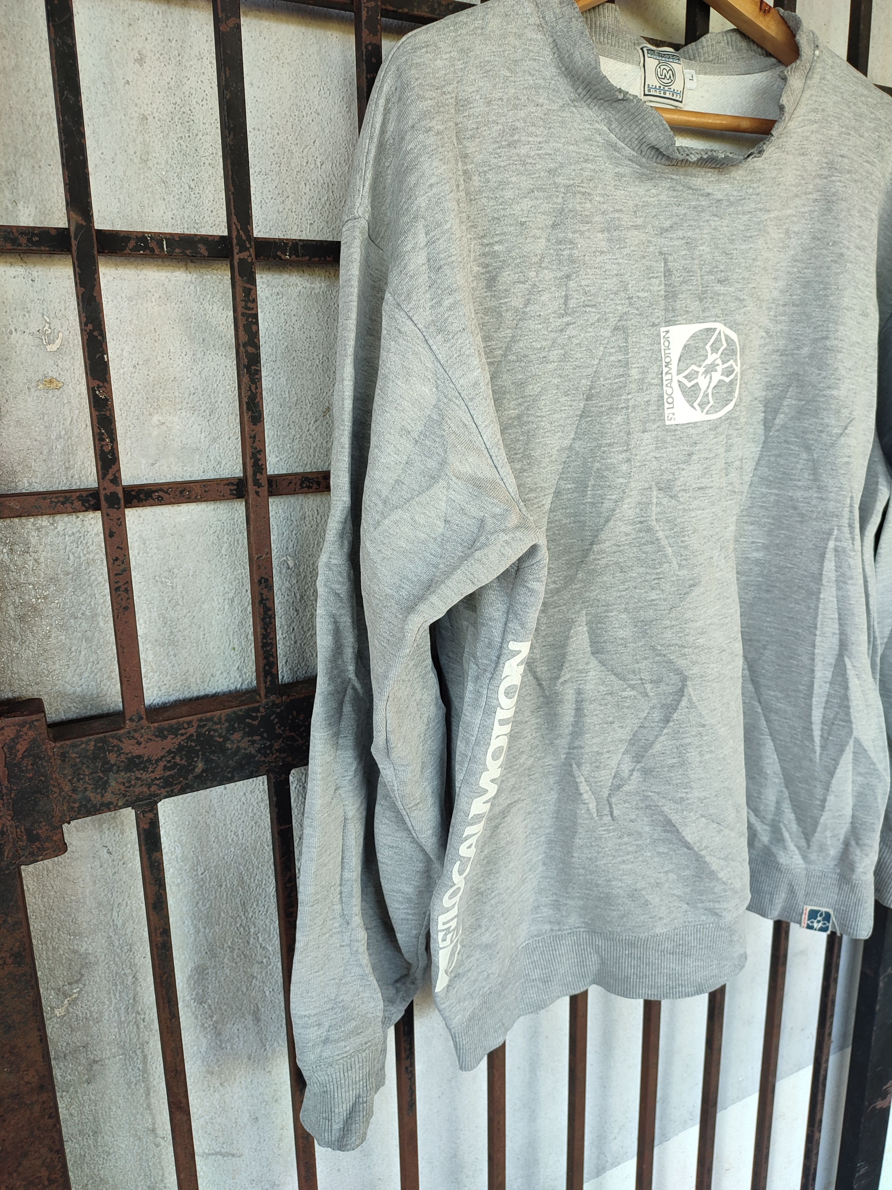 Sun Surf 💥90s💥 Local Motion Big Logo Sweatshirt Size US L / EU 52-54 / 3 - 3 Thumbnail