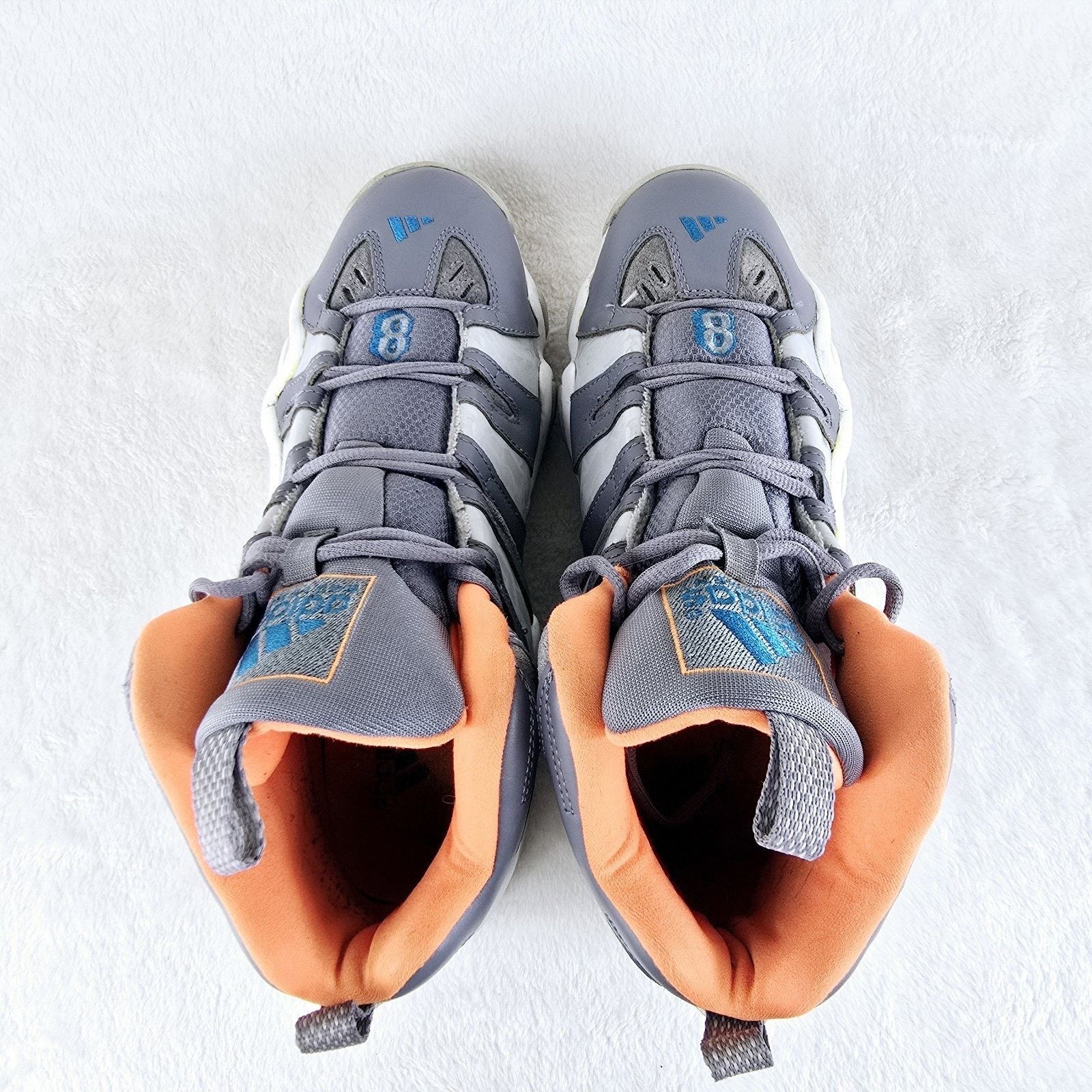 Adidas Adidas Top Ten Kobe Crazy 8 Grey/Orange/Blue/White Size 11 Size US 11 / EU 44 - 7 Thumbnail