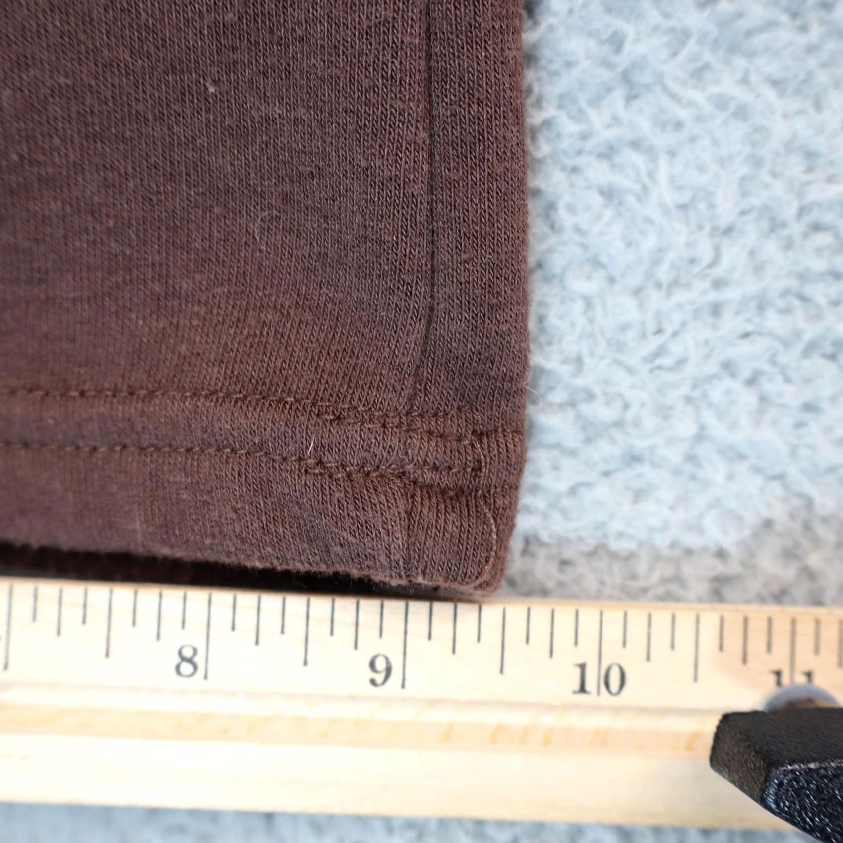 Vintage Better Together Sweatpants Women S Brown Wide-Leg Elastic Drawstring 32 Inseam Casual Knit Polyester Pockets Front Flat Front Rise Mid Fall Vintage No Size 28" / US 6 / IT 42 - 4 Thumbnail