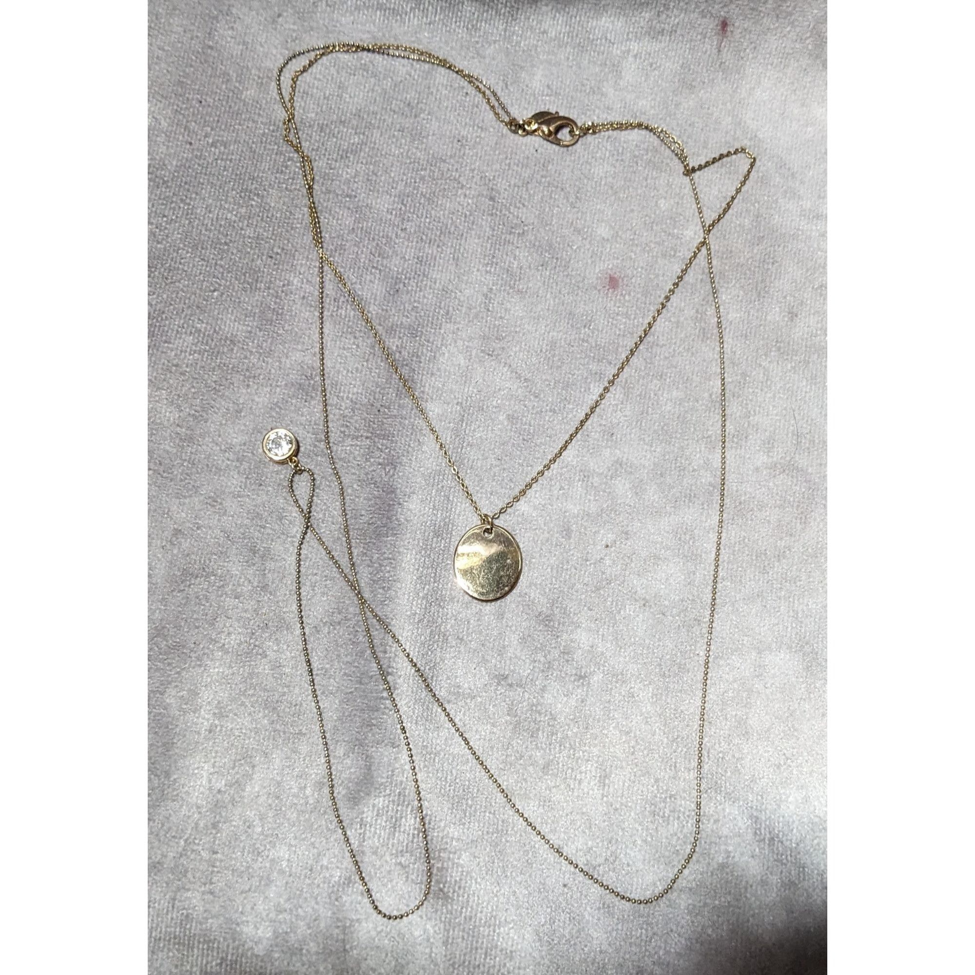 Express Express Multistrand Dainty Chain Pendant Necklace Size ONE SIZE - 8 Thumbnail