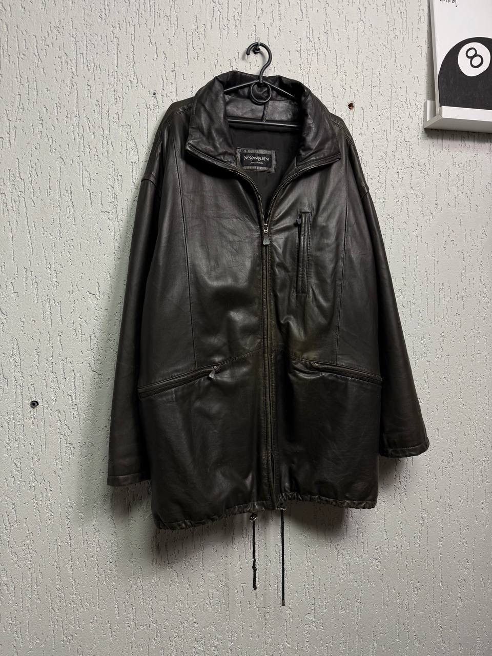Yves Saint Laurent Vintage Rare Yves Saint Laurent Leather Jacket 90s Size US L / EU 52-54 / 3 - 1 Thumbnail