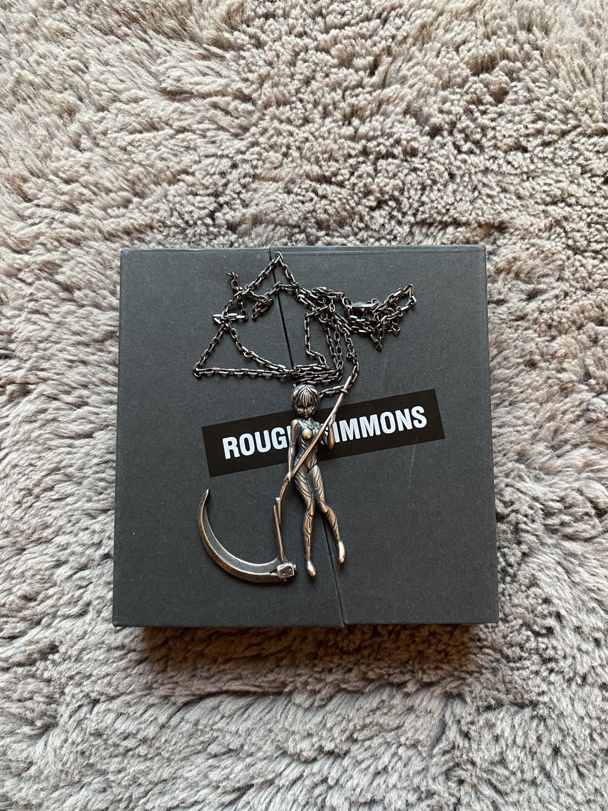 Rough Simmons Rei Ayanami Sterling Silver Chain