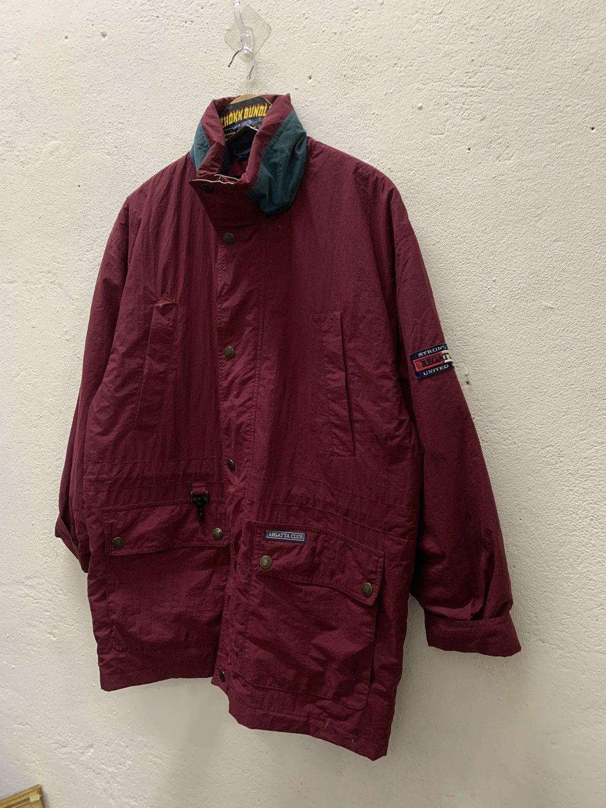 Japanese Brand × Vintage Vintage Regatta Club Hoodie Jacket Size US L / EU 52-54 / 3 - 2 Thumbnail