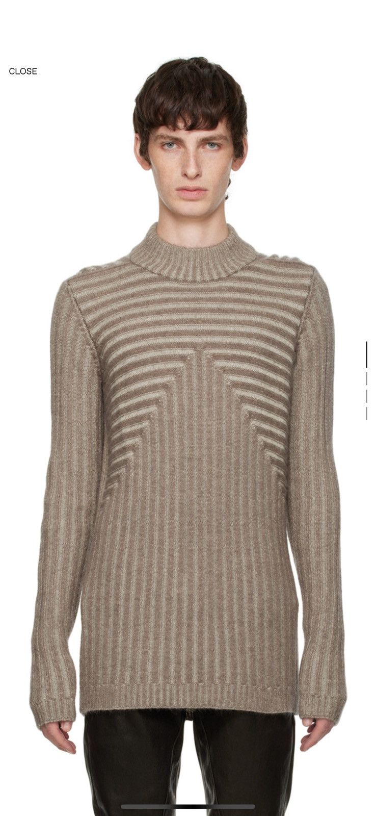Rick Owens Rick Owens Biker Sweater Size US XL / EU 56 / 4 - 8 Thumbnail