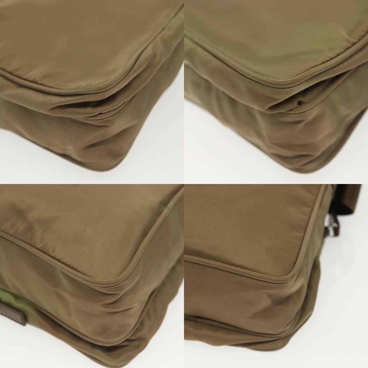 Prada PRADA Shoulder Bag Nylon Khaki Silver Size ONE SIZE - 10 Thumbnail