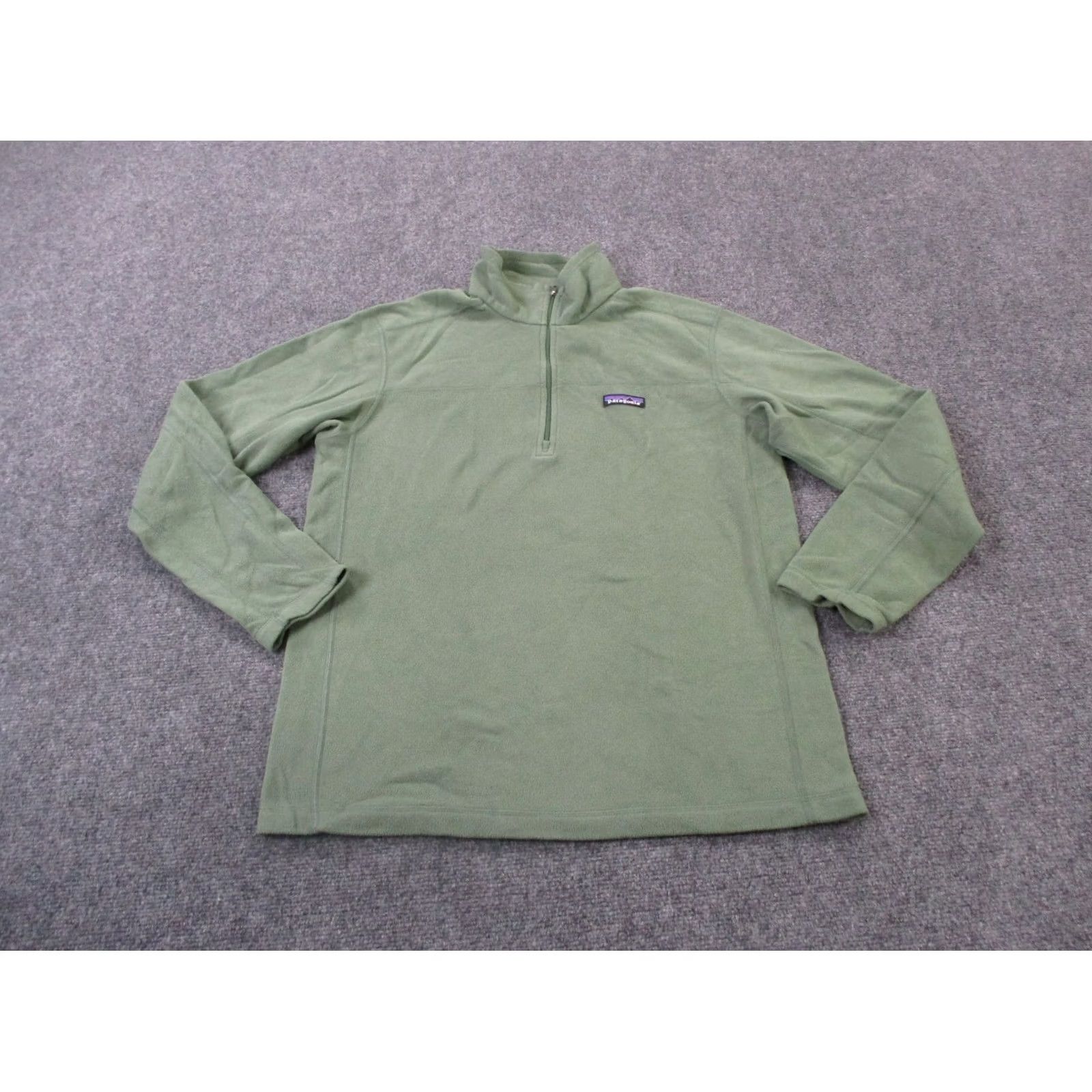 Patagonia Patagonia Jacket Mens S Fleece Outdoor Lightweight Windbreaker 1/4 Zip Green Regular Size Size US S / EU 44-46 / 1 - 2 Thumbnail