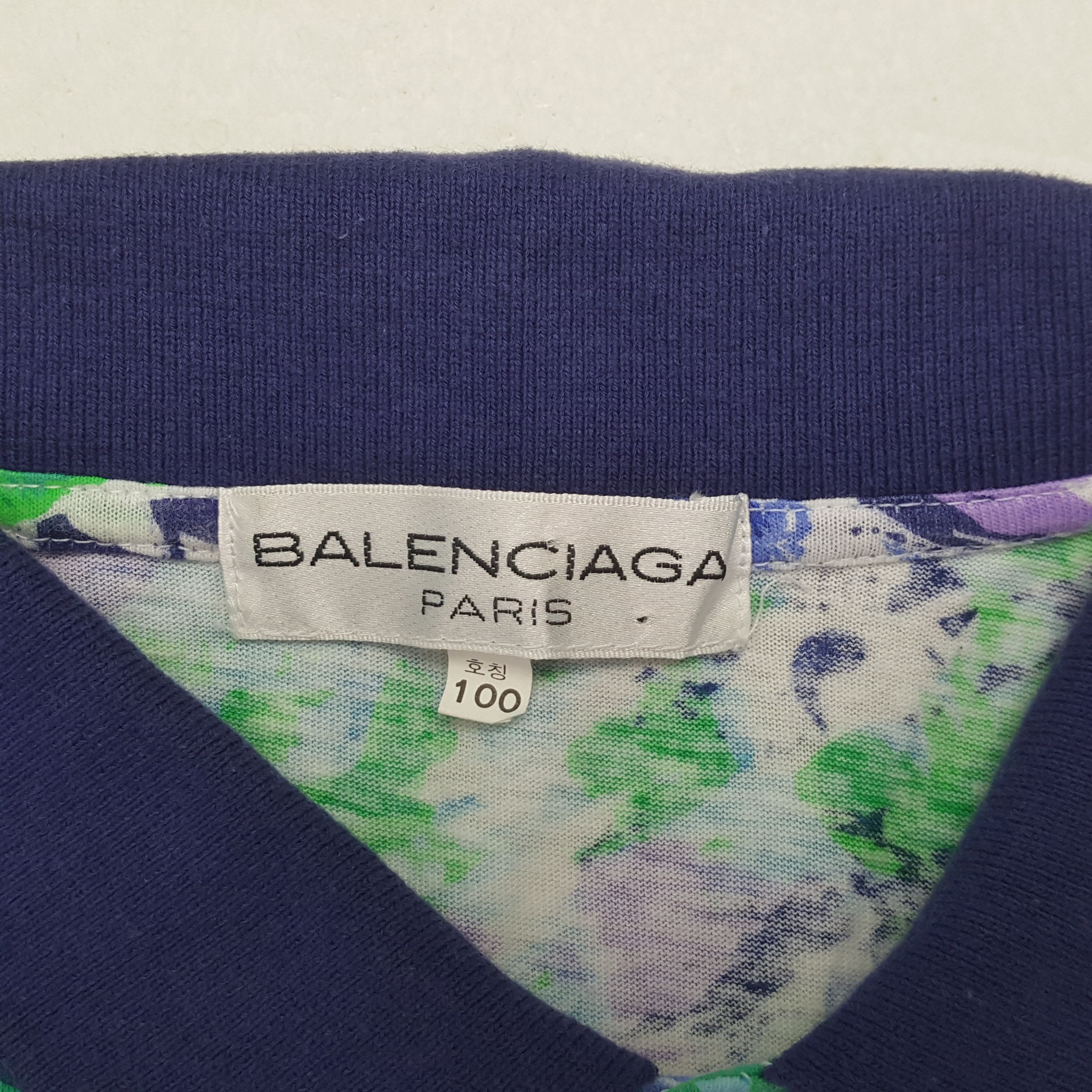 Vintage Balenciaga Fashion Brand Polos RR22 Size US M / EU 48-50 / 2 - 4 Thumbnail