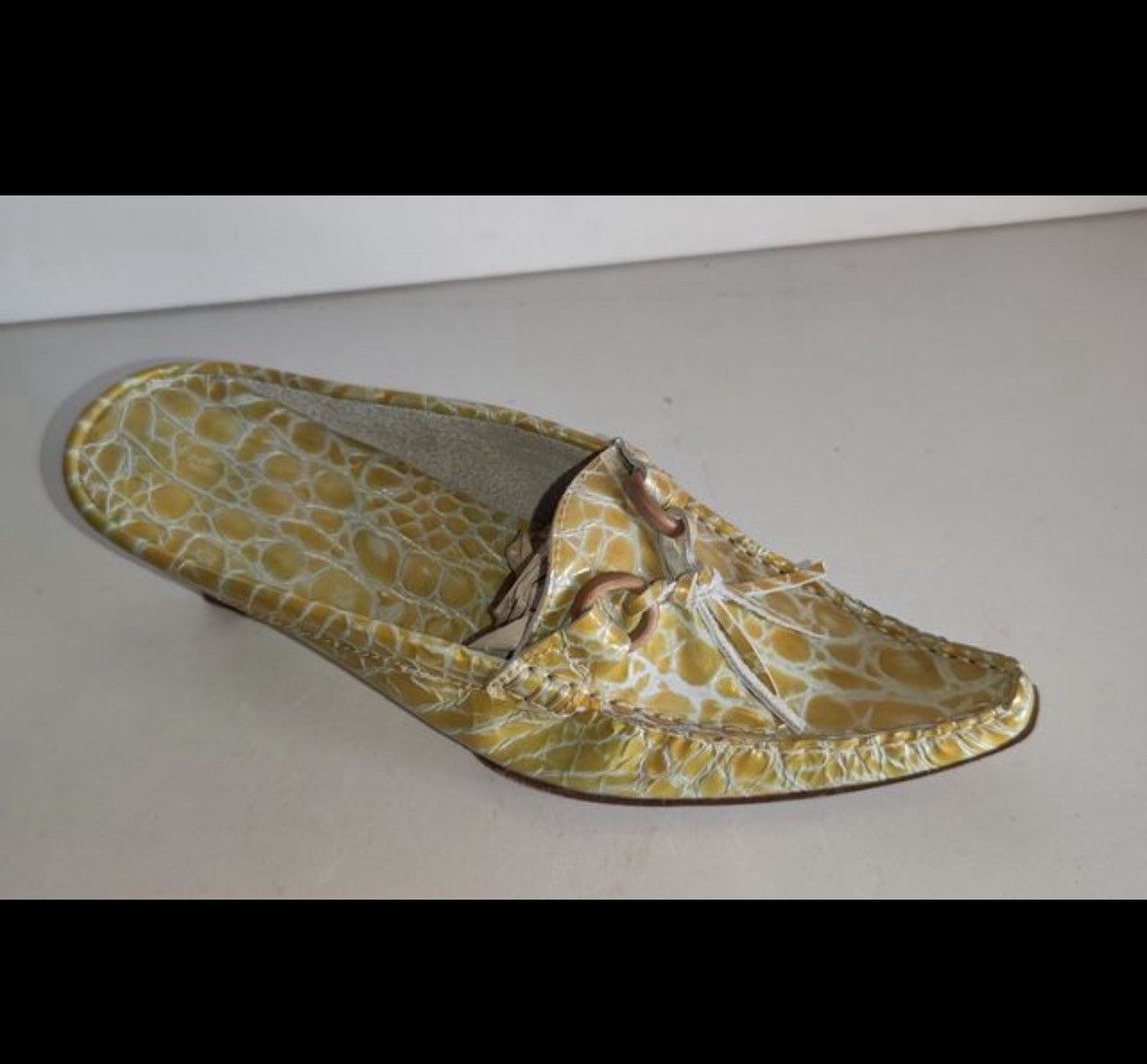 Other Mules crocodile leather cream 37 Size US 6 / IT 36 - 2 Thumbnail
