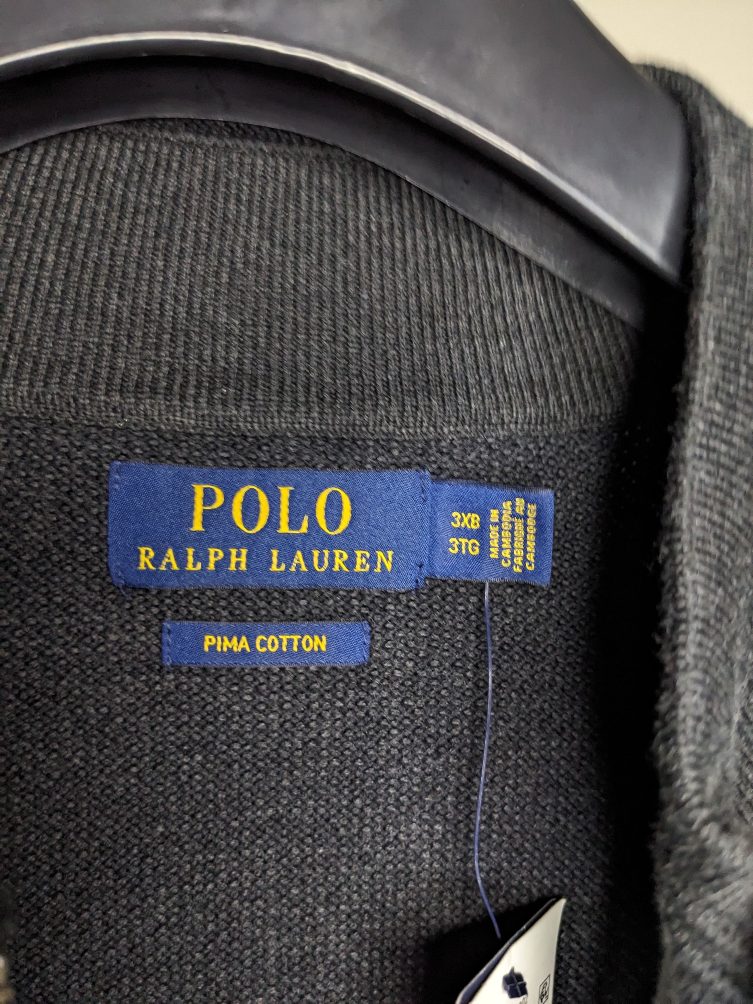 Polo Ralph Lauren Polo Ralph Lauren Sweater Vest Mens 3XB Full Zip Knit NWT Size US XXL / EU 58 / 5 - 9 Thumbnail