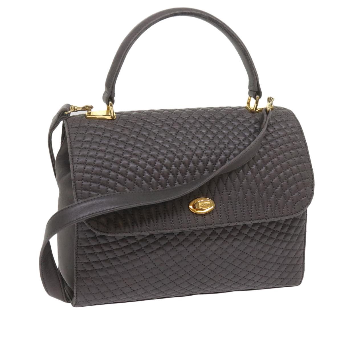 Bally Black Leather Shoulder Bag (Pre-Owned) Size ONE SIZE - 1 Thumbnail
