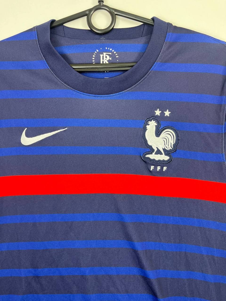 Nike FRANCE 2020 2022 HOME SHIRT FOOTBALL SOCCER JERSEY NIKE Sz S Size US S / EU 44-46 / 1 - 2 Thumbnail