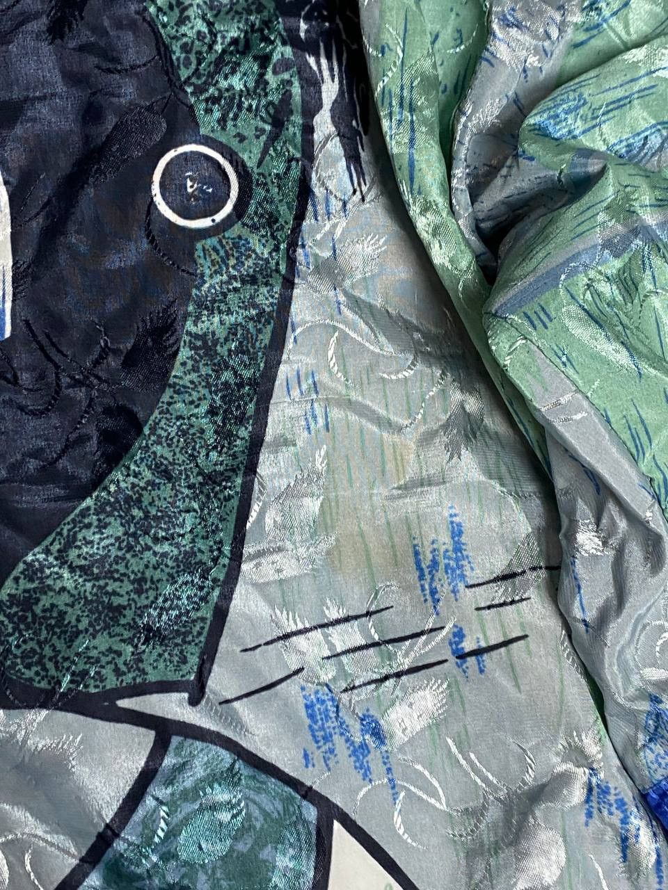 Vintage Vintage 90s Resort Bay Abstract Picasso Windbreaker Jacket S Size US S / EU 44-46 / 1 - 15 Thumbnail