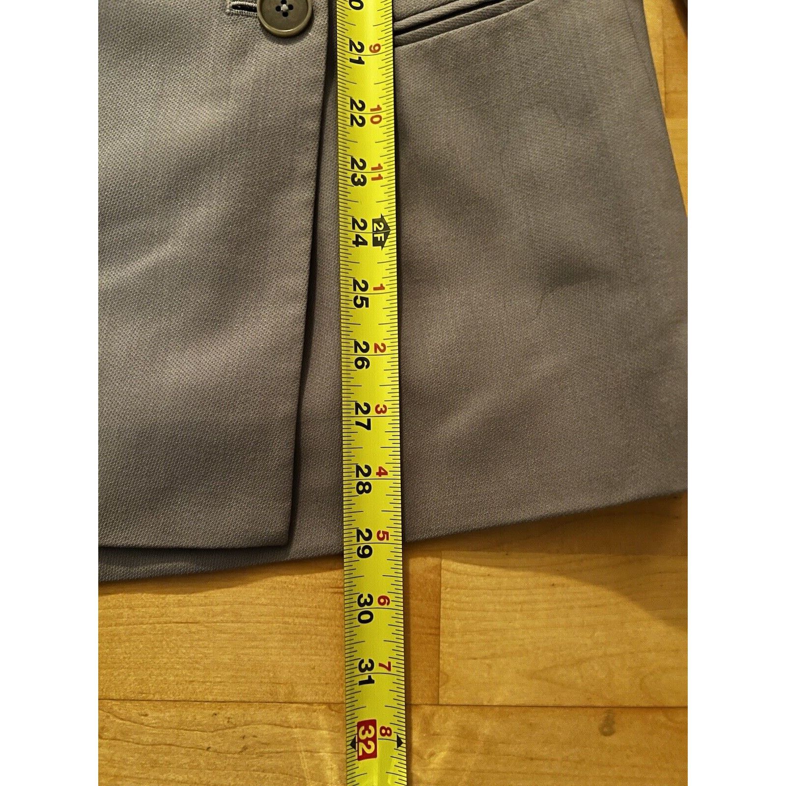 Eddie Bauer VTG Eddie Bauer Wool Double Breasted Blazer Jacket Grey 4 Size S / US 4 / IT 40 - 3 Thumbnail