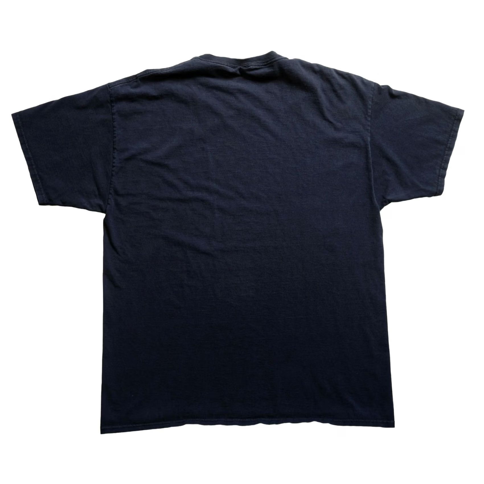 Fruit Of The Loom VINTAGE Fruit of the Loom Graphic Print T-Shirt XL Black Men Short Sleeve Crew Neck Art Funny 2000s Size US XL / EU 56 / 4 - 3 Thumbnail