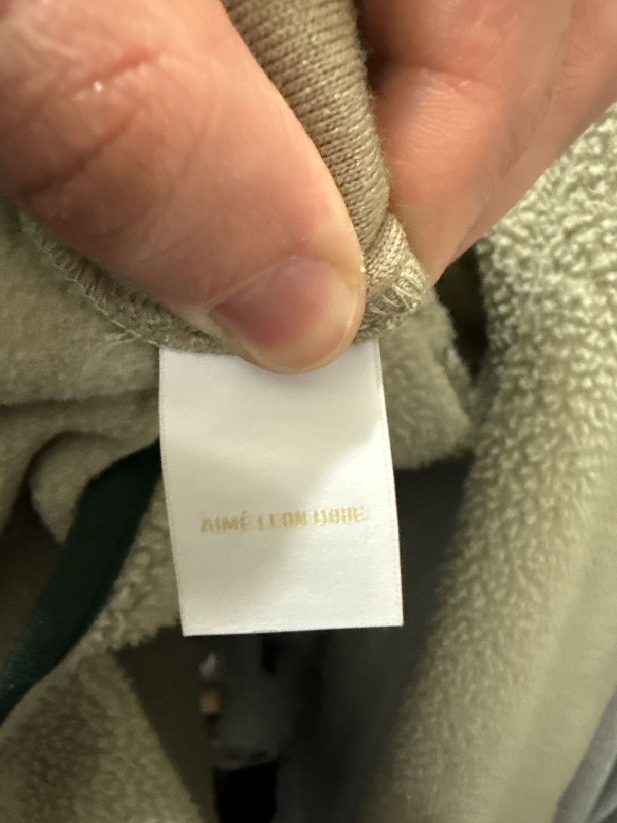 Aime Leon Dore MEDIUM UNISPHERE QUARTER ZIP FLEECE PULLOVER Size US M / EU 48-50 / 2 - 9 Thumbnail