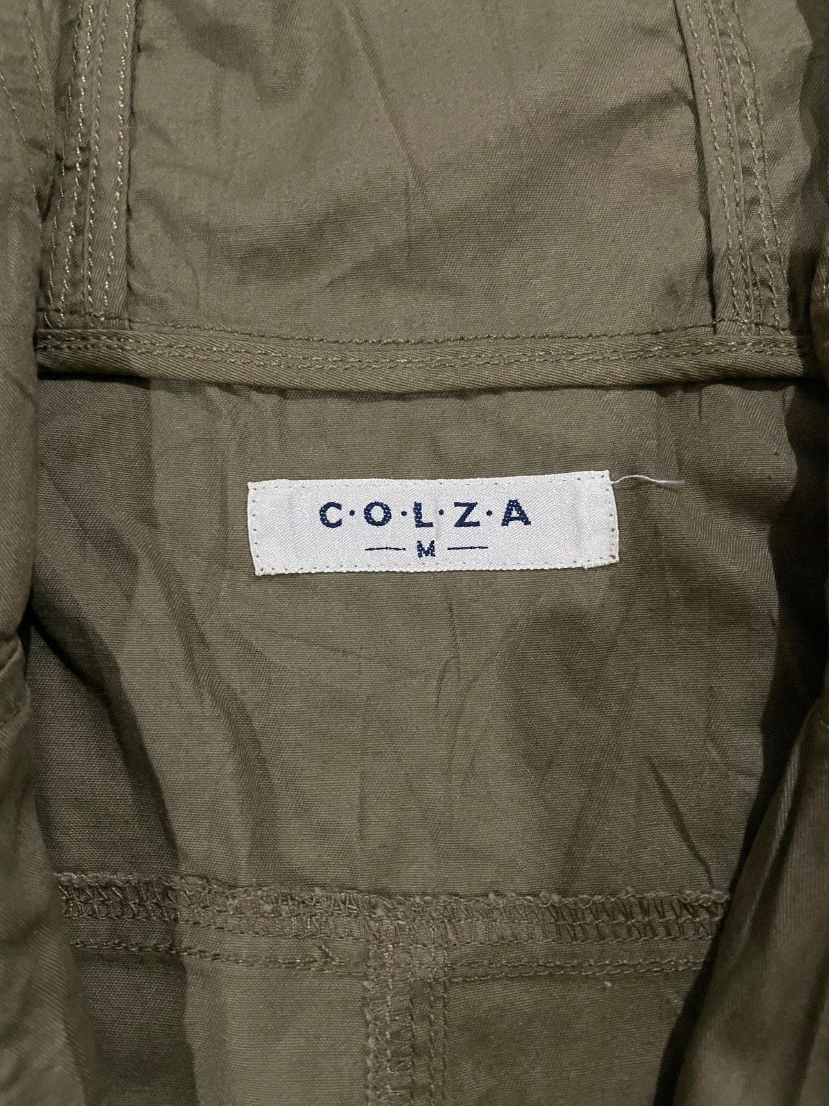 Japanese Brand Vintage COLZA Zipped Hooded Parka Punk Jacket Size US M / EU 48-50 / 2 - 12 Thumbnail