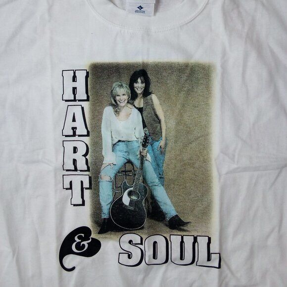 Band Tees × Vintage Deadstock Vintage Hart & Soul T-Shirt Size US L / EU 52-54 / 3 - 1 Thumbnail