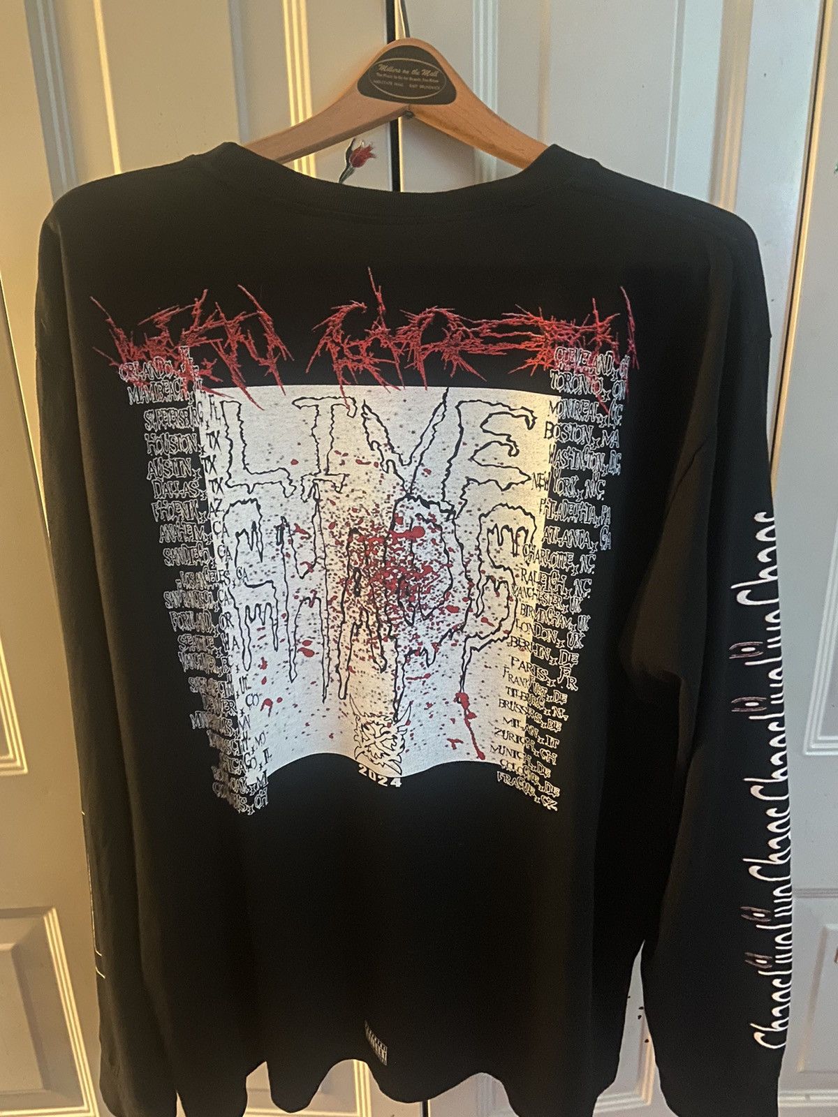 Ken Carson IYSSTFH Long-sleeve Tee. Ken Carson LiveChaos Tour 2024 Size US XL / EU 56 / 4 - 2 Thumbnail