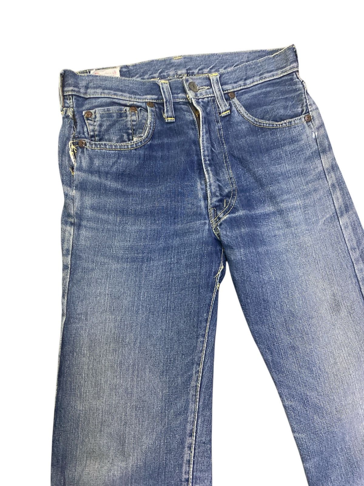 Self Edge × Vintage Vintage 80s Canton Selvedge Denim Made in USA. Size US 29 - 2 Thumbnail