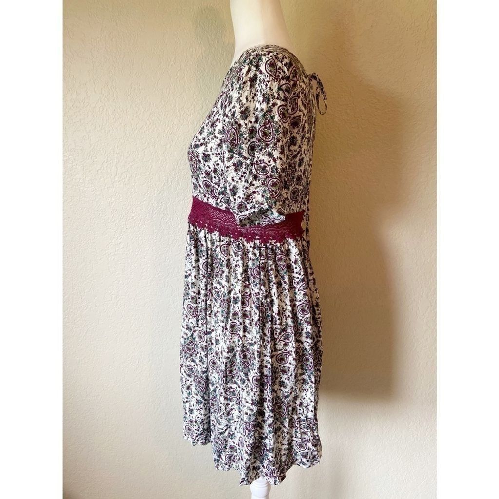 The Unbranded Brand NWT Boutique Floral Dress Size XS / US 0-2 / IT 36-38 - 6 Thumbnail