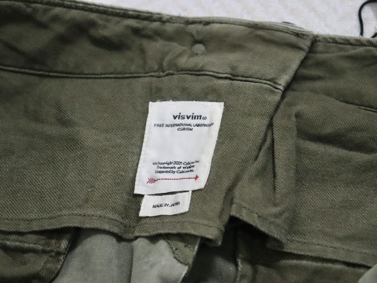 Visvim Visvim 19aw Veterans Pants Crash Kofu Olive Size US 34 / EU 50 - 8 Thumbnail