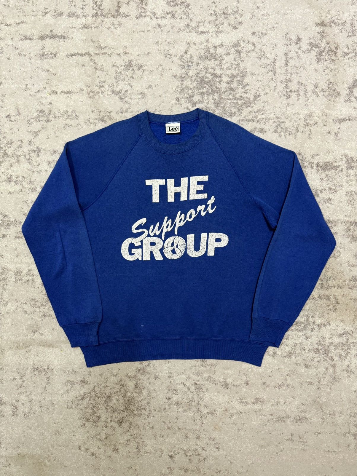 Lee Vintage 90s Lee The Suport Group Crewneck Sweatshirt Size US L / EU 52-54 / 3 - 3 Thumbnail