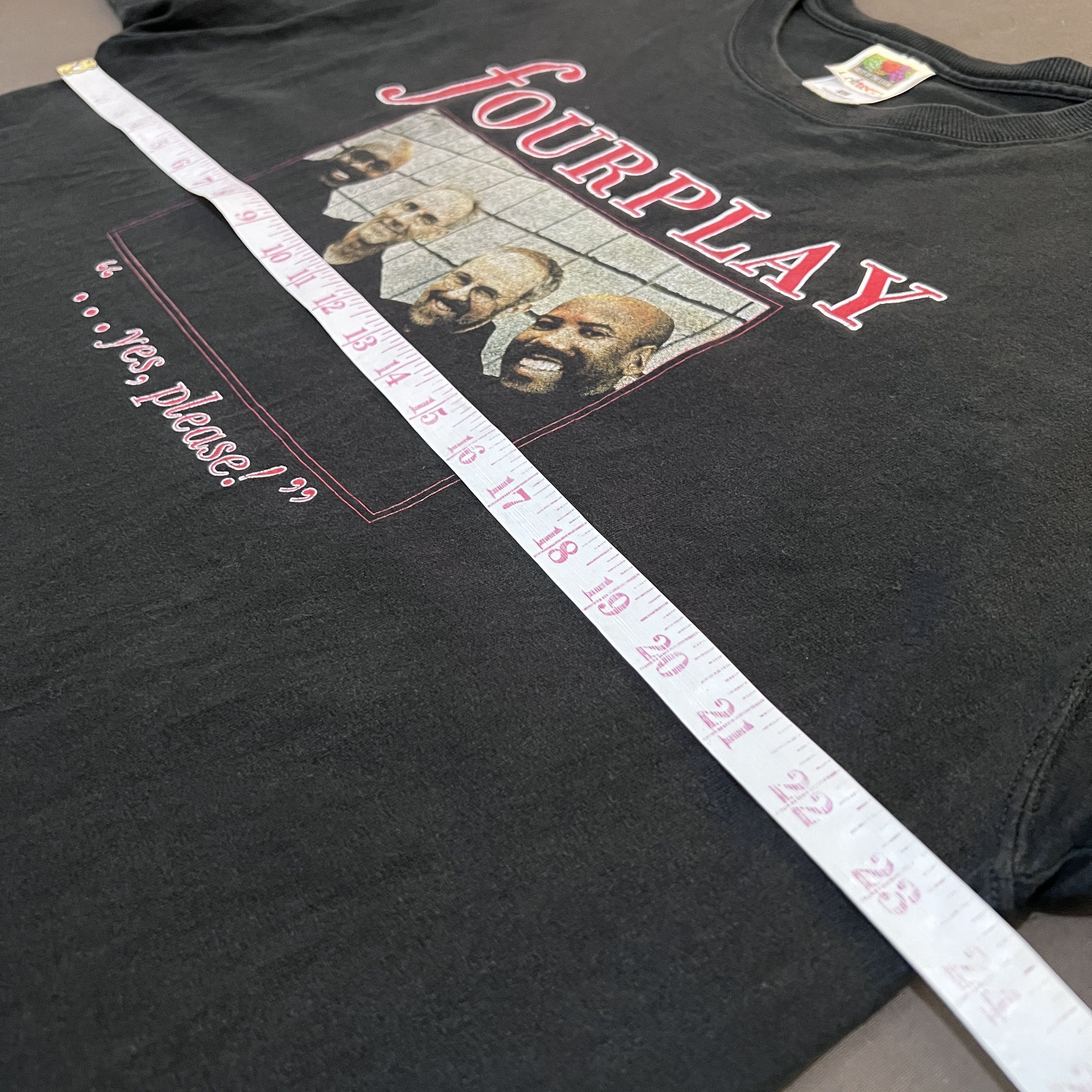 Band Tees × Vintage Vintage Fourplay World Tour Smooth jazz Promo Tee XL Size US XL / EU 56 / 4 - 9 Thumbnail
