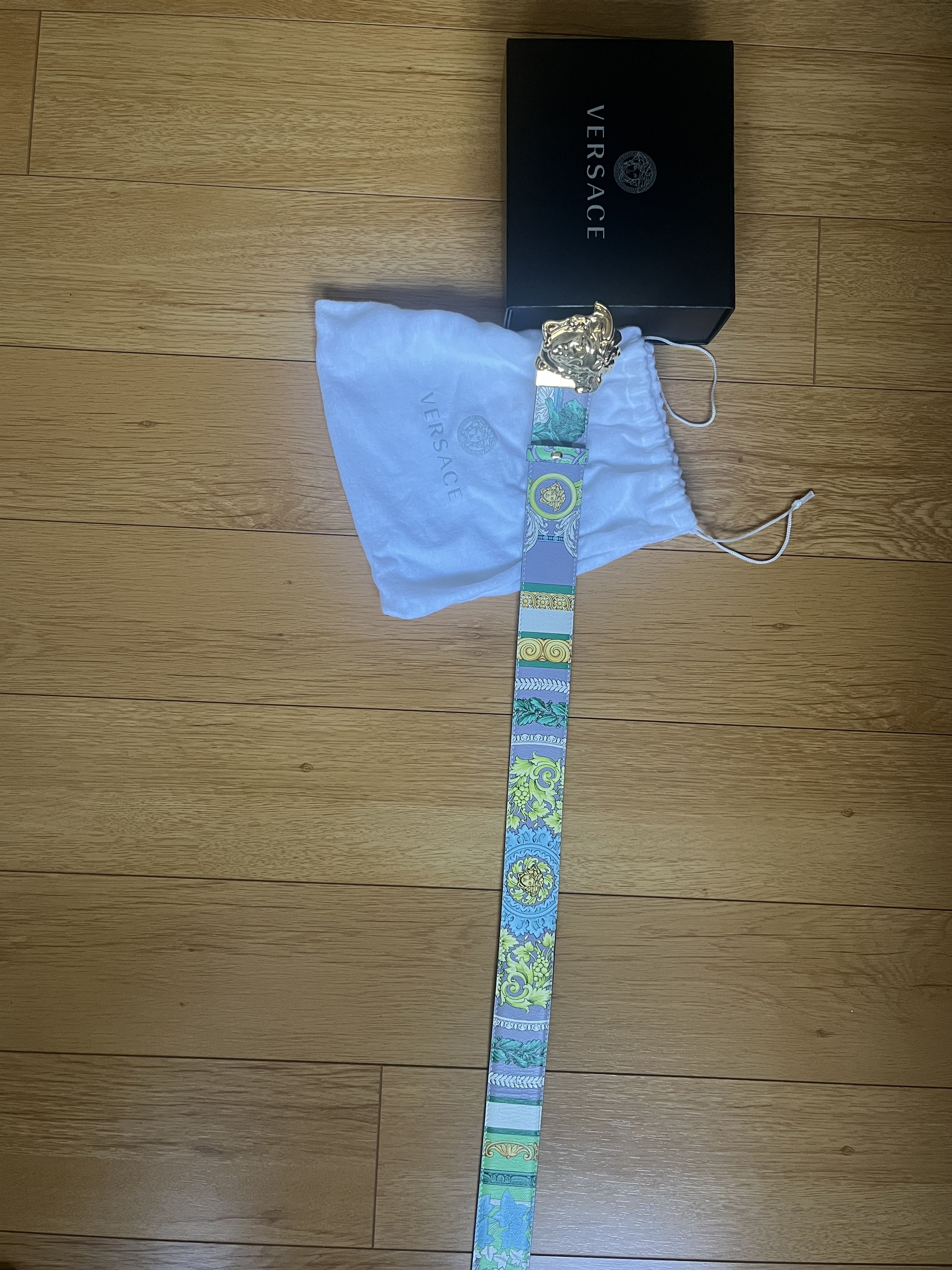 Versace Versace Reversible Belt Size 30 - 5 Thumbnail