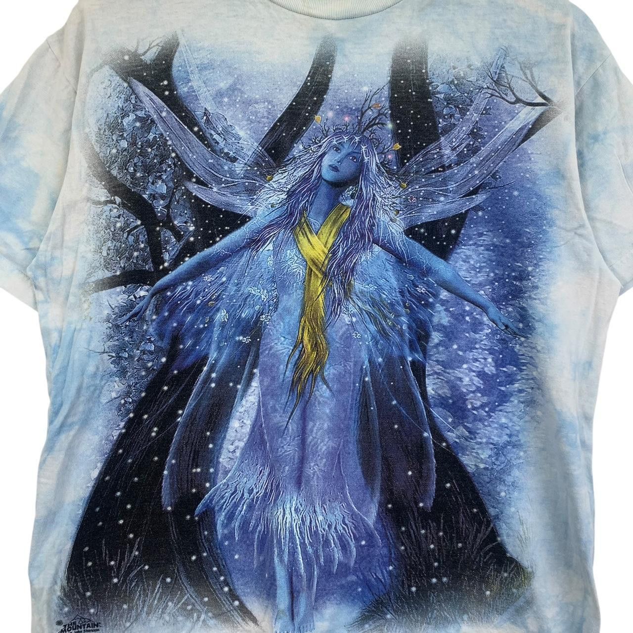 Vintage Vintage 2002 THE MOUNTAIN Winter Fairy Angel Tee Shirt Top Size US M / EU 48-50 / 2 - 6 Thumbnail