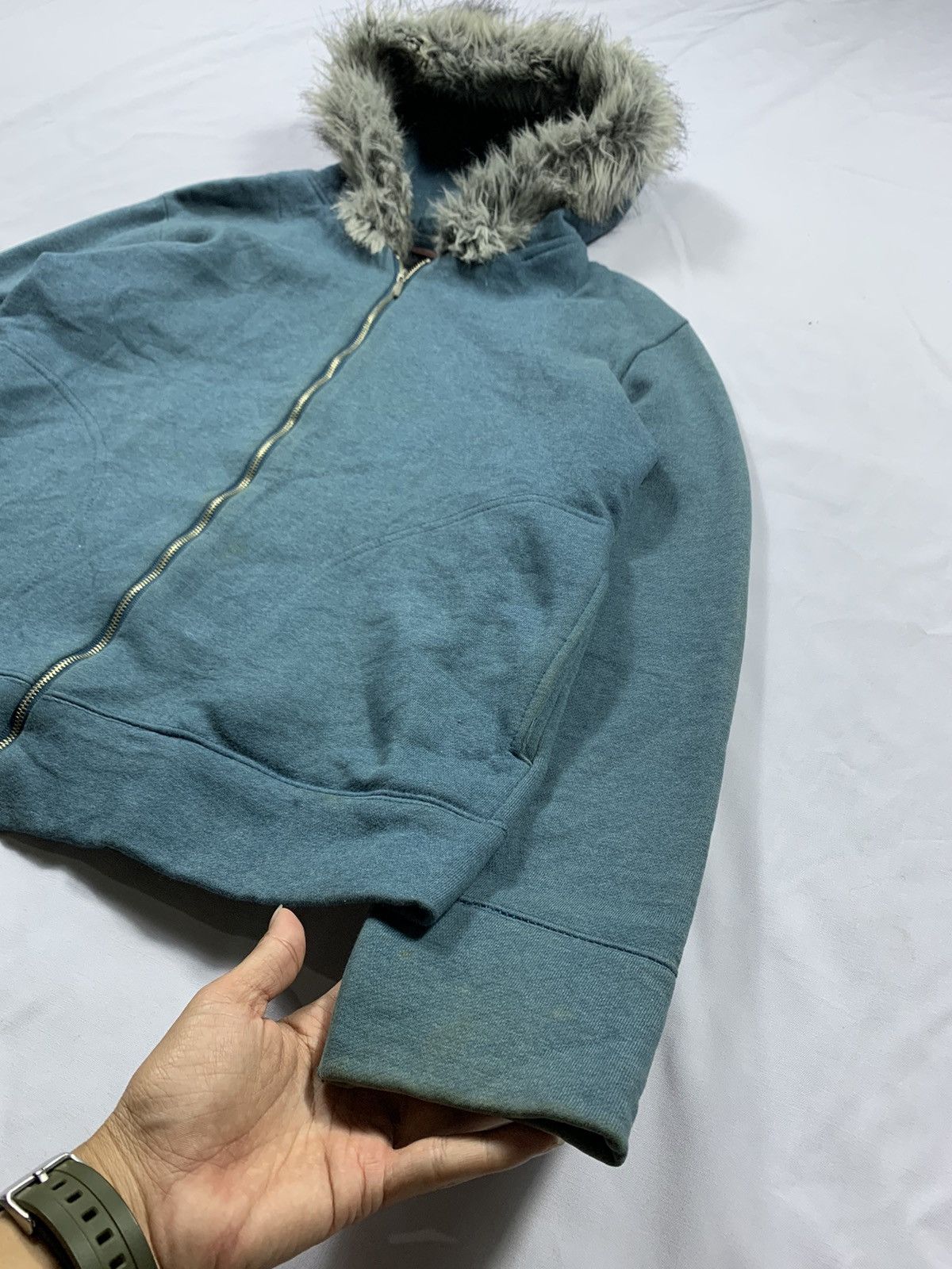 If Six Was Nine Japanese Pink Sugar Fur zip up Hoodie Faded Size US M / EU 48-50 / 2 - 3 Thumbnail