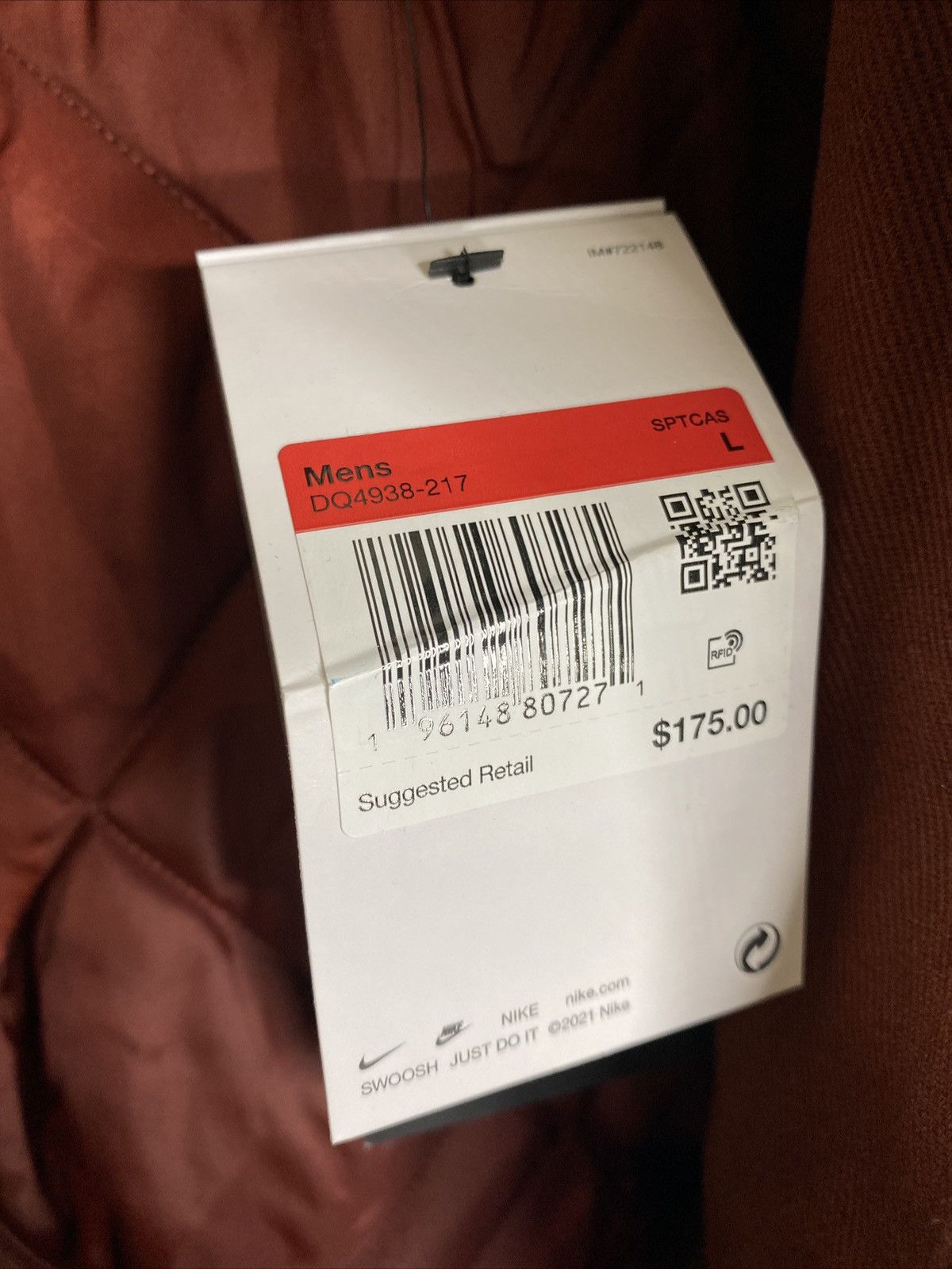 Nike Nike Life Quilted Insulated Work Jacket Brown L DQ4938-217 Size US L / EU 52-54 / 3 - 9 Thumbnail