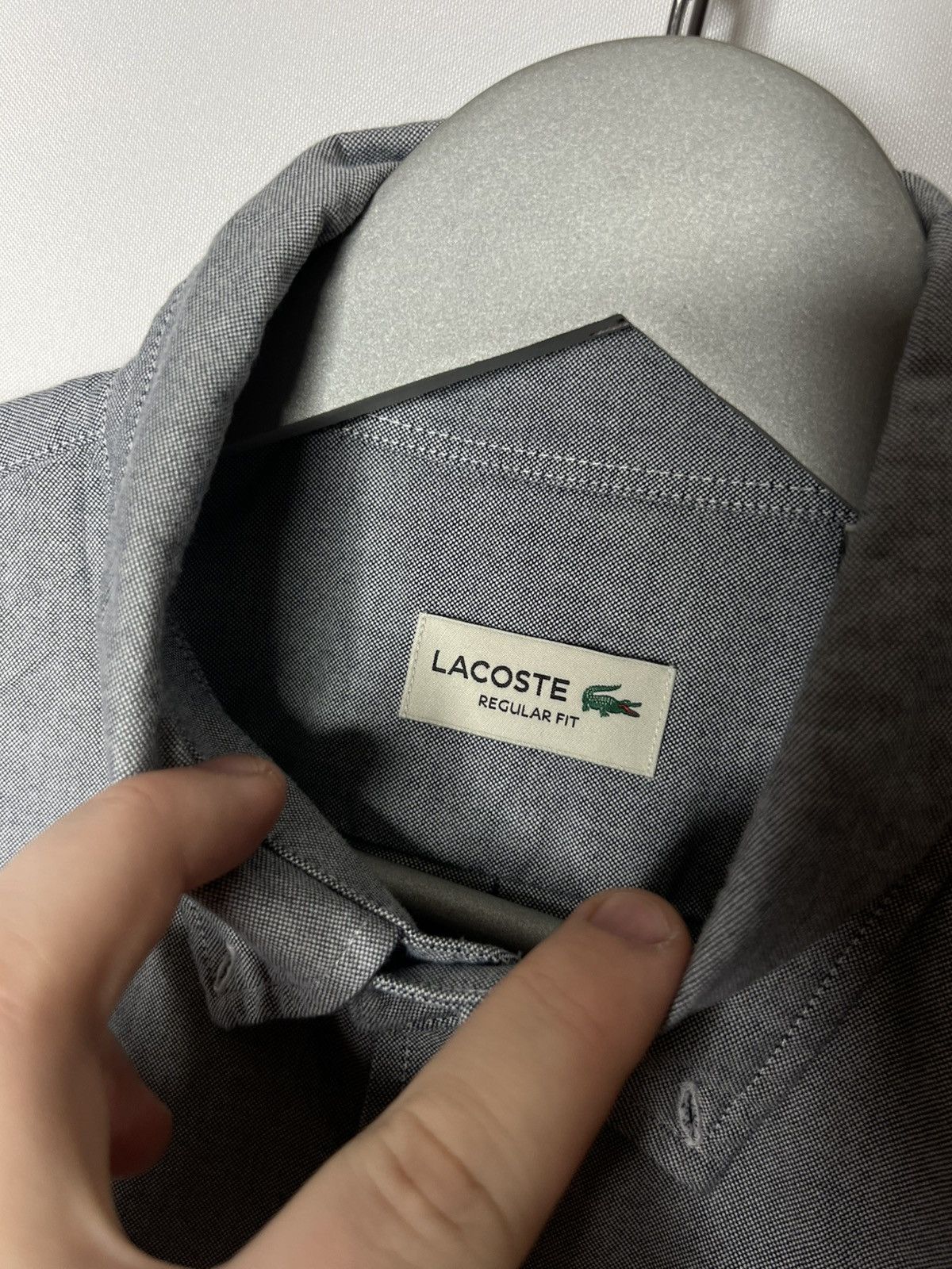 Lacoste Lacoste Luxury Short Sleeve Shirt Button Up Tee Size US L / EU 52-54 / 3 - 8 Thumbnail