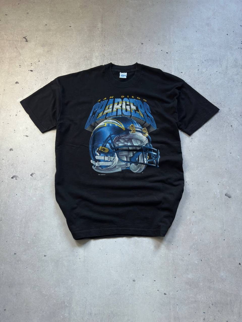 Band Tees × NFL × Vintage 1994 Made in USA Jacksonville Jaguars Salem Shirt Size US XL / EU 56 / 4 - 1 Thumbnail