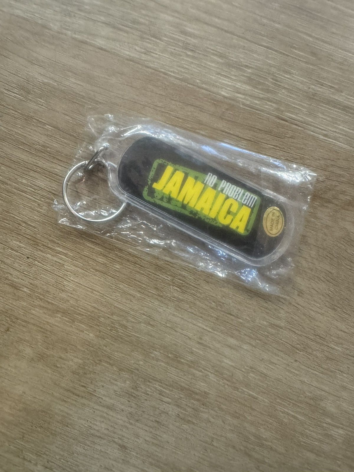 Bob Marley New Vintage 90s NO PROBLEM JAMAICA Fob Keychain Ring Size ONE SIZE - 12 Thumbnail